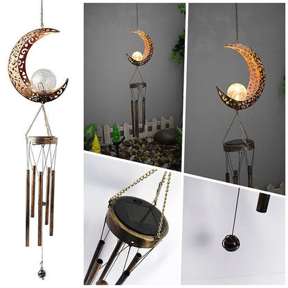 Carillon solaire exterieur lune