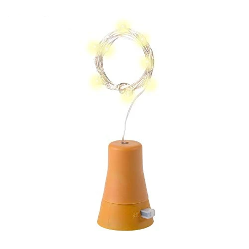 Guirlande Lumineuse Solaire Bouchon LED pour bouteille (Lot de 6)
