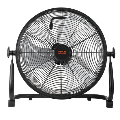 Cordless Fan 16 in. Portable Quiet Personal Fan for Home or Office. 360 Degree Manual Pivoting Head. Stepless Speed Regulation High Velocity Cordless Fan. Heavy Duty Metal Industrial Floor Fans