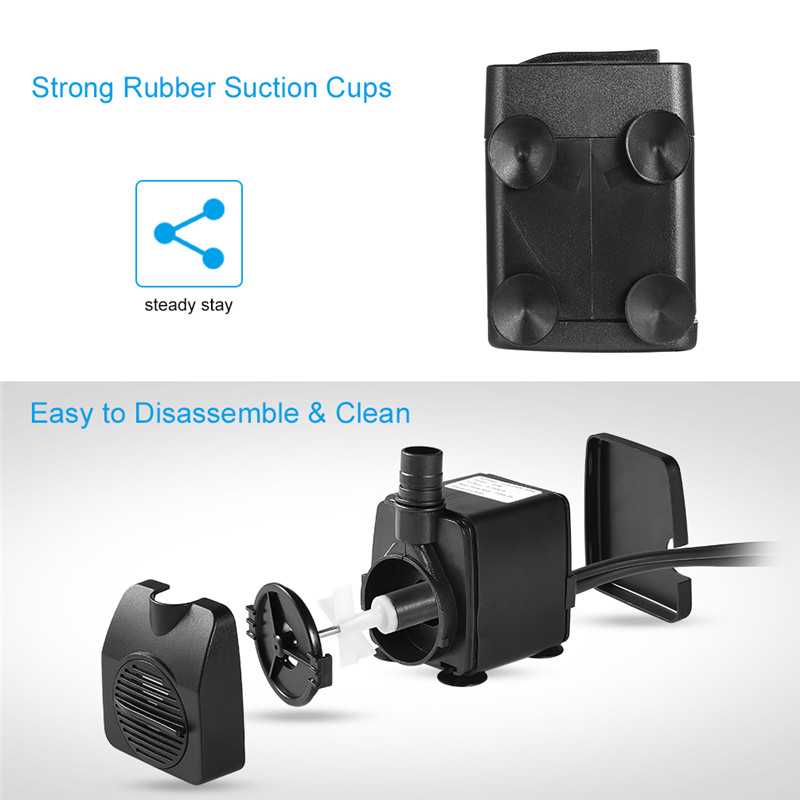 10W 5 Nozzles Mini Fountain Water Pumps