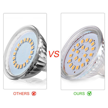 6 Pack 3.8W GU5.3 300lm Warm White Spotlight Bulbs