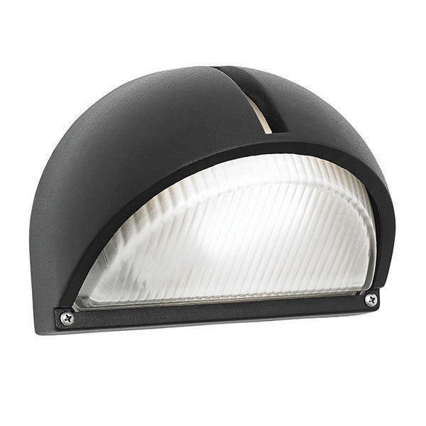 Eyot 10 Watt IP44 Matt Black Wall Light