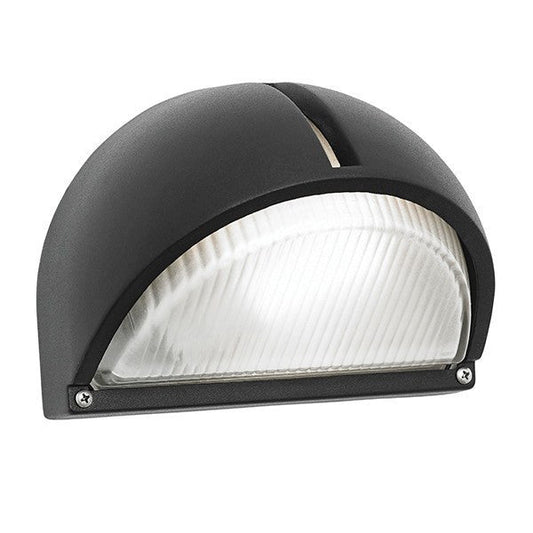 Eyot 10 Watt IP44 Matt Black Wall Light