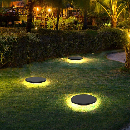 Lampe solaire design Plaque de luxe pour jardin (Alu)