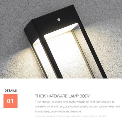 Lampe solaire design Éclairage mural de luxe