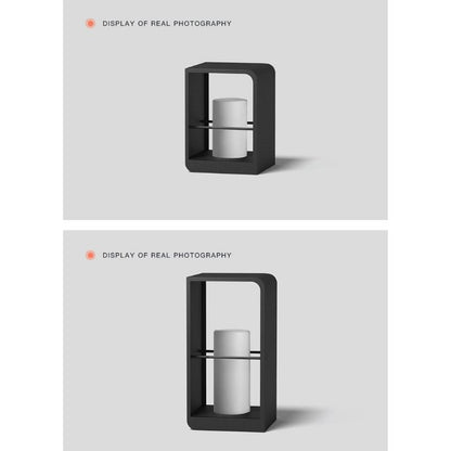 Lampe solaire design Cylindrique Luxe Extérieur LED
