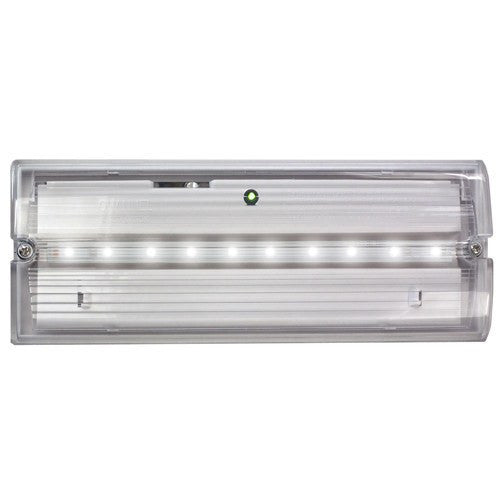 Meteor Slimline LED Maintained IP65 Emergency Bulkhead