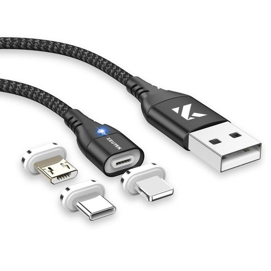🔵 Original USB-A Fast Charging Cable (+3 Tips)