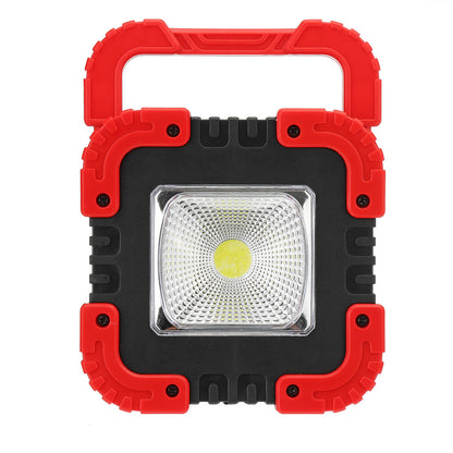 100W USB Solar LED Work Light Rechargeable Emergency Flood Lamp