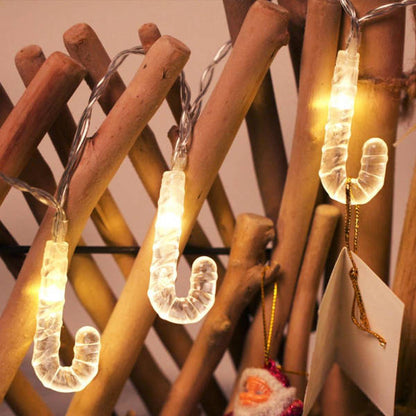 Guirlande solaire Sucre d'Orge Lumineux