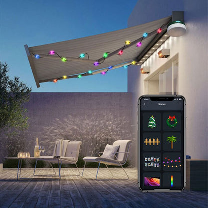 Guirlande solaire intelligente