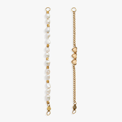 'Home Is Where The Heart Is' Pearl Stranded™ Bracelet Set