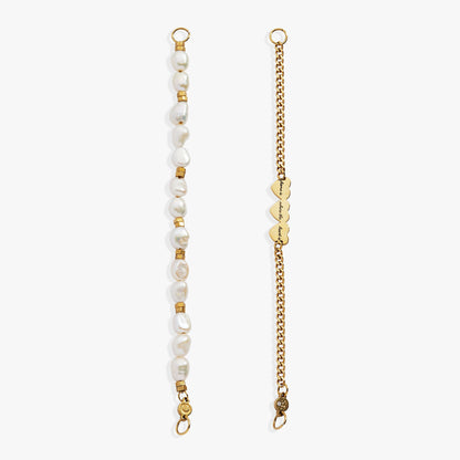 'Home Is Where The Heart Is' Pearl Stranded™ Bracelet Set