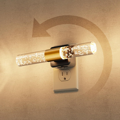 Plug-in Night Light Acrylic Bubble (Rotatable)