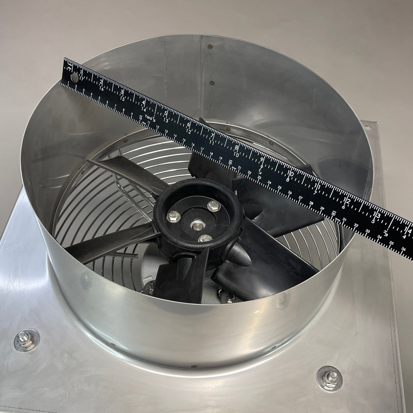 CANARM Tube Fan 12 Stainless Steel 1/4 HP Leeson Motor TF12S.S. CF1740 (New)