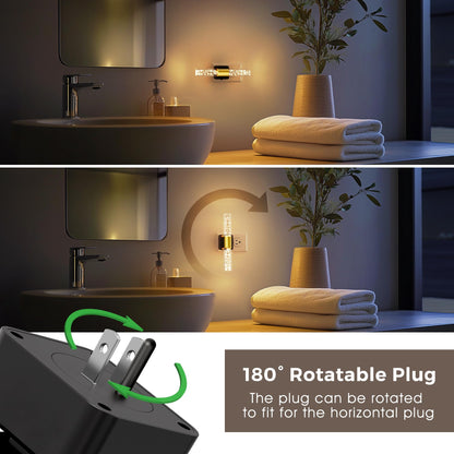 Plug-in Night Light Acrylic Bubble (Rotatable)