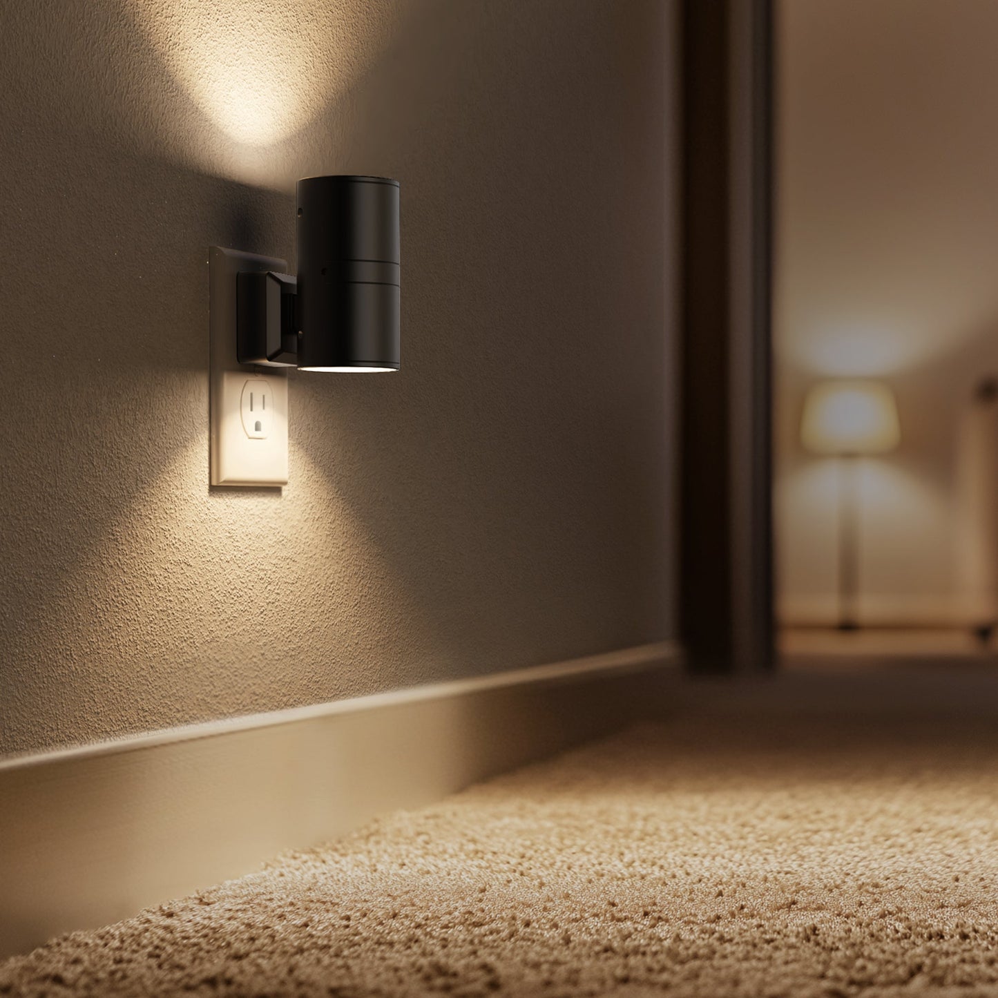 Plug-in Night Light Wall Sconce Style
