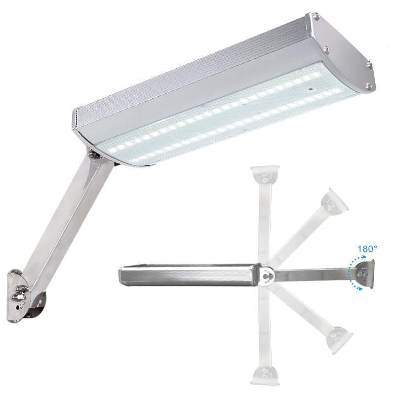 Lampadaire solaire Mini murale 800 Lumens en Alu