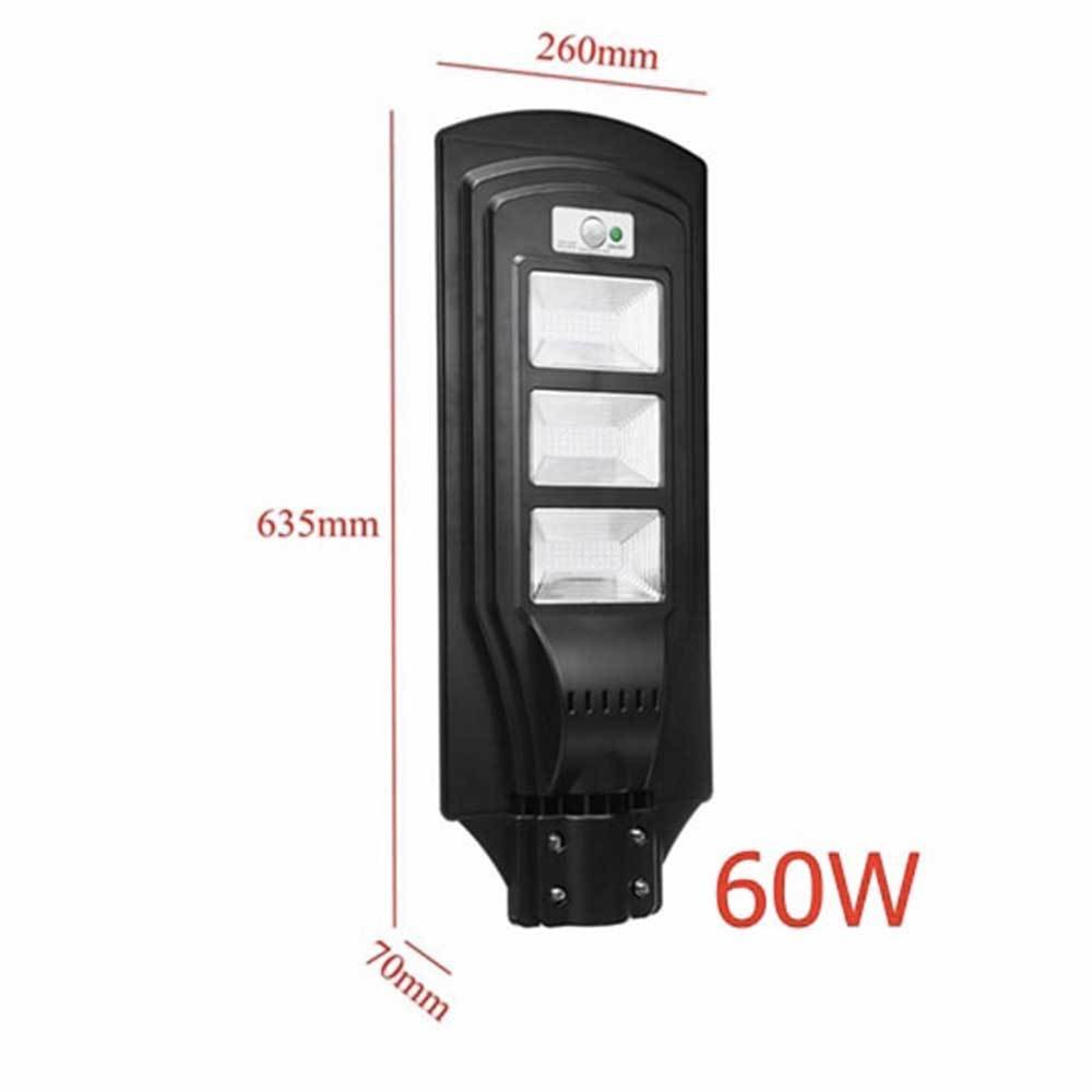 Lampadaire Solaire <br> Triple Spot 20/40/60 Watt