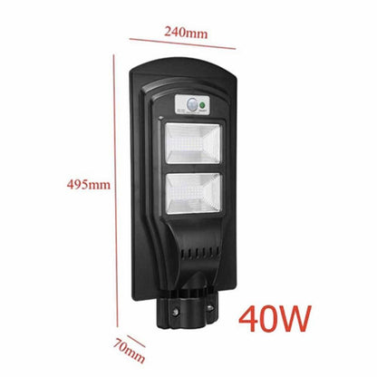 Lampadaire Solaire <br> Triple Spot 20/40/60 Watt