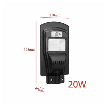 Lampadaire Solaire <br> Triple Spot 20/40/60 Watt