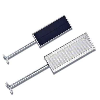 Lampadaire solaire Mini murale 48 LED en Alu