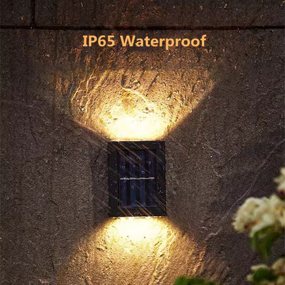 Lampe murale solaire jardin (4 PCS)