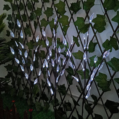 Lampe piquet solaire à branches lumineuse (3 PC)