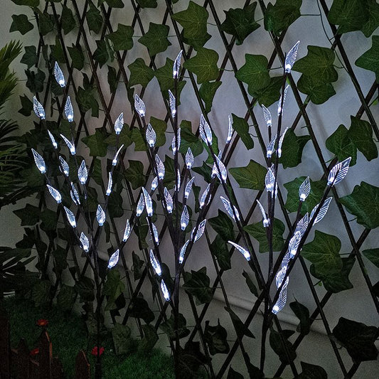 Lampe piquet solaire à branches lumineuse (3 PC)