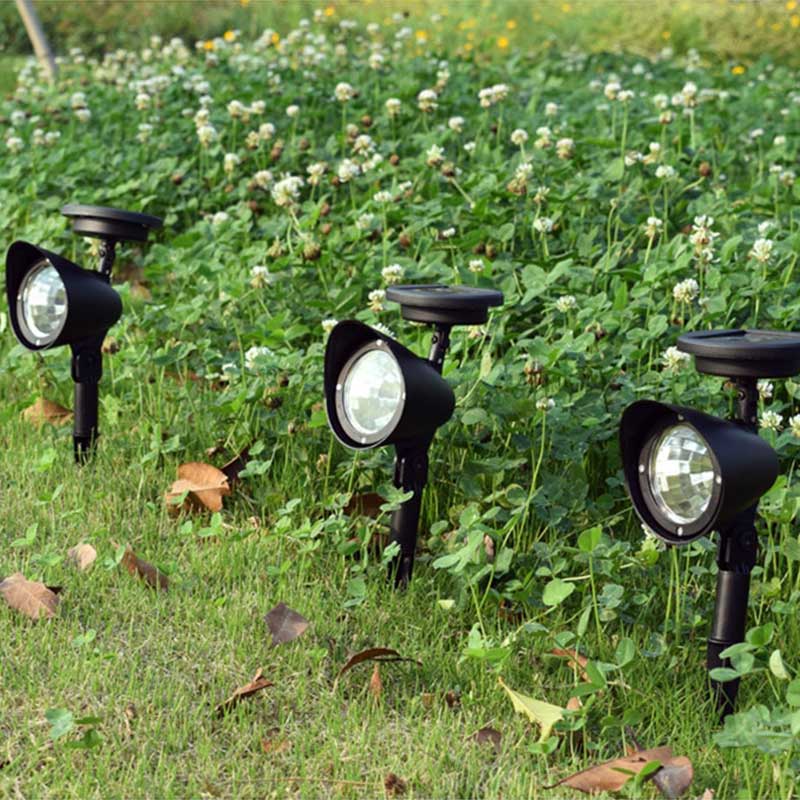 Piquet solaire jardin Mini Spot 4 LED
