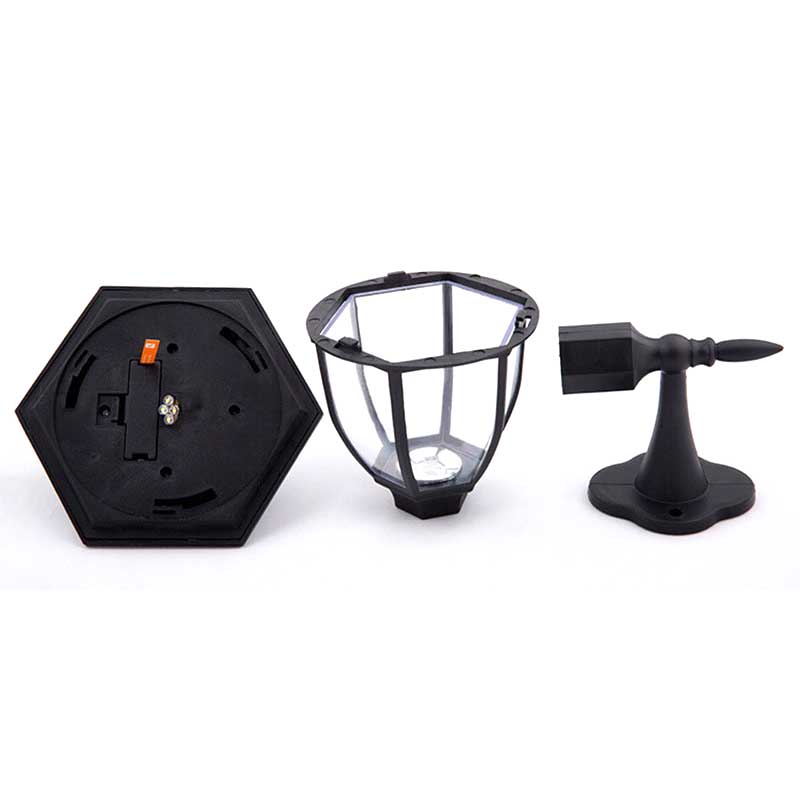Lampe solaire Jardin Veilleuse pour Abri Noire