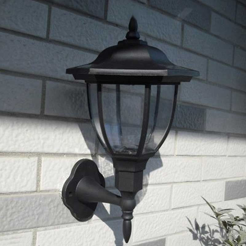 Lampe solaire Jardin Veilleuse pour Abri Noire