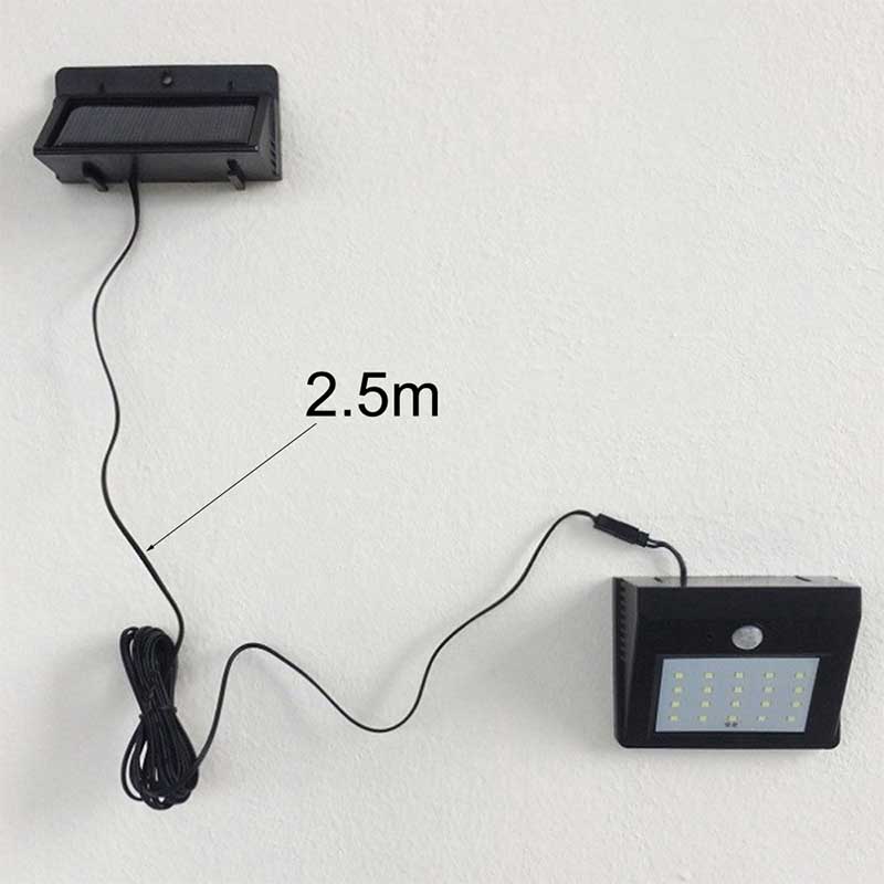 Applique murale solaire Séparable 30 LED