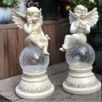 Lampe solaire ange (2 PC)