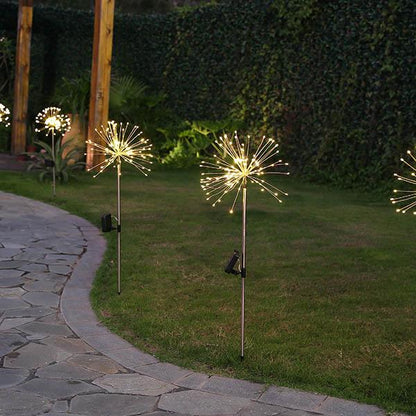 Décoration Solaire Piquet Feu d'Artifice