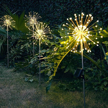 Décoration Solaire Piquet Feu d'Artifice