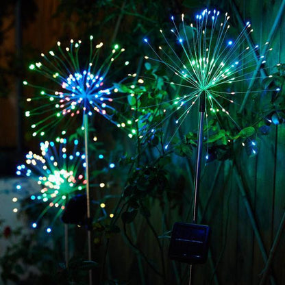Décoration Solaire Piquet Feu d'Artifice