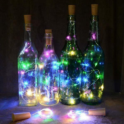 Guirlande Lumineuse Solaire La Bouteille de vin