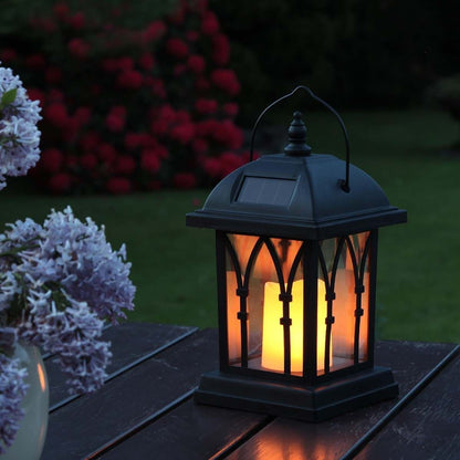 Lanterne Solaire de Jardin à suspendre Bougie Contemporaine