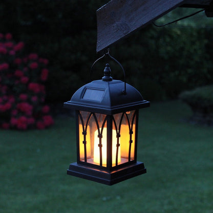 Lanterne Solaire de Jardin à suspendre Bougie Contemporaine