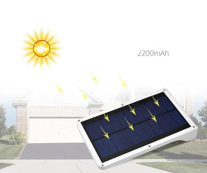 Lampadaire Solaire Noire ou Blanc 500 Lumens