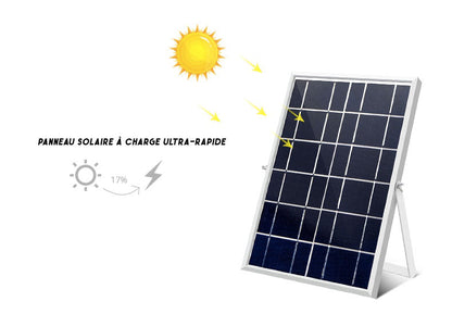Projecteur Solaire Aluminium d'aviation