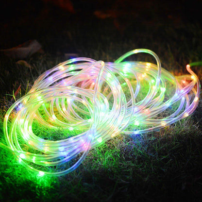 Guirlande Solaire Tube Lumineux 100 LED 12 Mètres