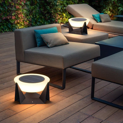 Lampe solaire design Mini Table Jardin de Luxe