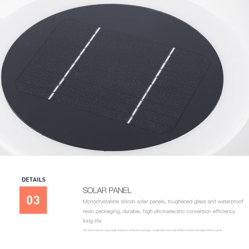 Lampe solaire design Mini Table Jardin de Luxe