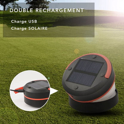 Lampe Solaire camping Brilex pliable (USB)