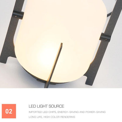 Lampe solaire design Lanterne de luxe (Inox)