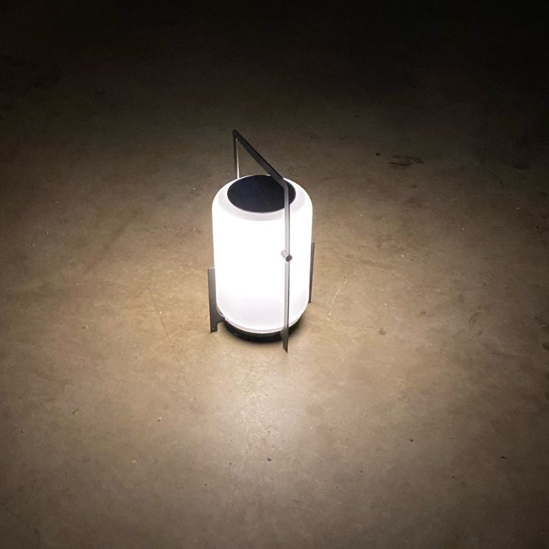 Lampe solaire design Lanterne de luxe (Inox)
