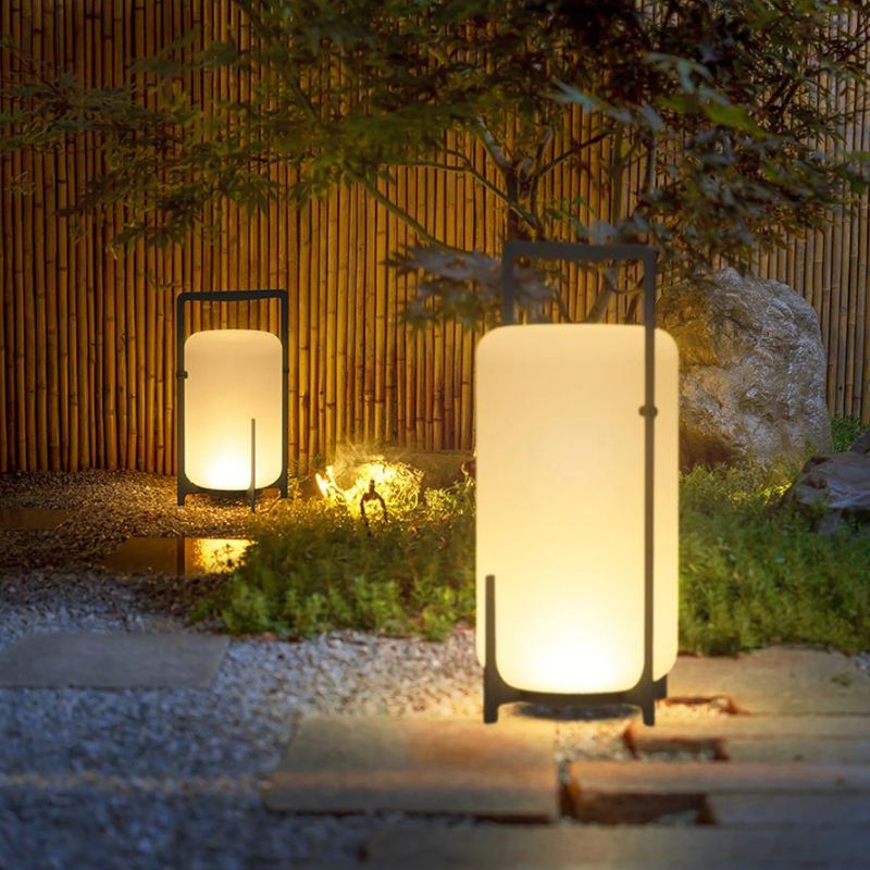 Lampe solaire design Lanterne de luxe (Inox)
