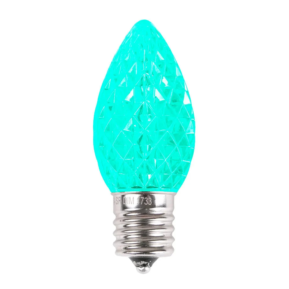 TruLit Pro - Premium Faceted LED C9 Bulbs - Polycarbonate
